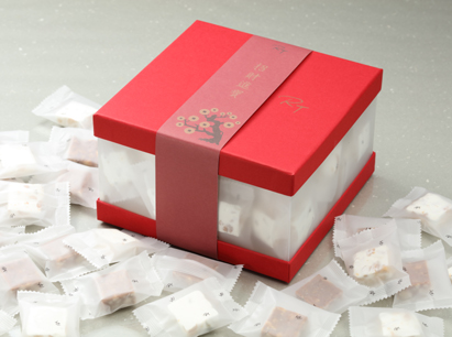 賀年~原味牛軋糖500G