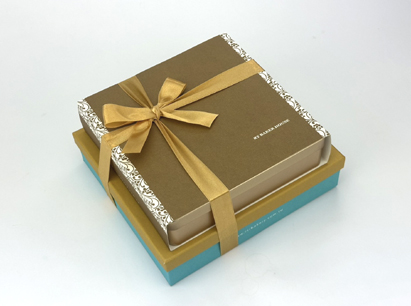 心精緻(紫色或金色封套)+黃鴛鴦喜餅